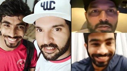 Yuvraj Singh corners Bumrah with rapid-fire questions