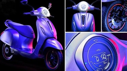 Bajaj Chetak Electric Scooter Registers A Sale Of 91 Units In March
