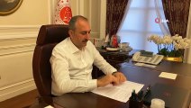 Adalet Bakanı Gül’den kaldıkları okulun tadilatını yapan izolasyon  sürecindeki infaz koruma memurlarına telefon