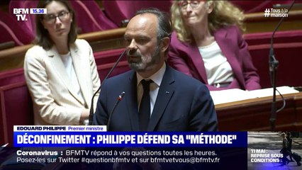 Édouard Philippe répond au sénateur Rémi Féraud (PS): "Si vous pensez qu'il y a une autre méthode pour battre une épidémie (..) je serais très heureux de l'apprendre"