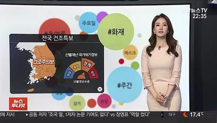 [날씨트리] 연휴 기온 더 올라, 초여름 날씨…전국 건조 특보