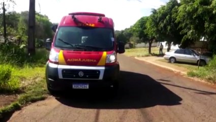 Siate atende vítima de queda no Bairro Cancelli