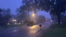 Storms lash Louisiana with heavy rain and lightning