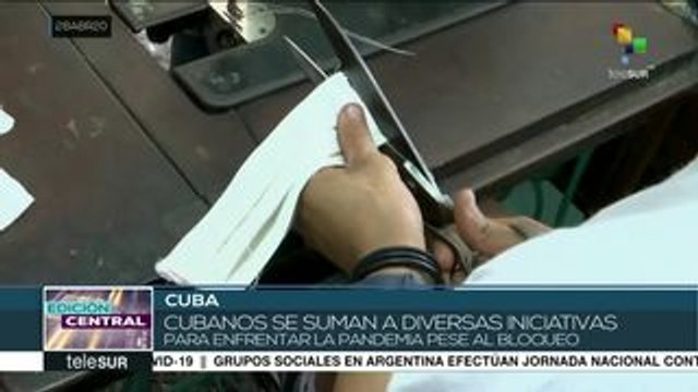 Cubanos abonan al combate de la COVID-19 con iniciativas ciudadanas