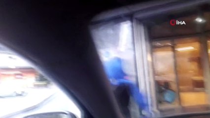 Korona virüs testinde ücret iddiası, cipiyle hastanenin kapısına