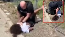 ABD'de polis memuru, 14 yaşındaki bir çocuğu puro taşıdığı için ölümüne dövdü!