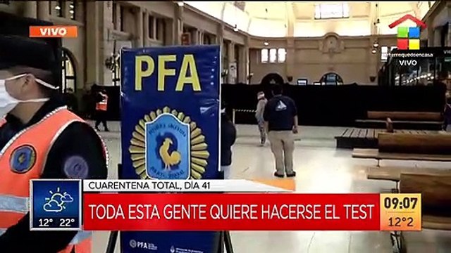 Coronavirus: siguen los test rápidos y masivos en las estaciones de trenes