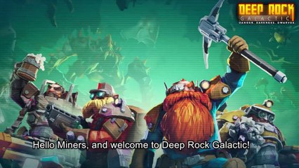 Deep Rock Galactic - Bande-annonce de présentation