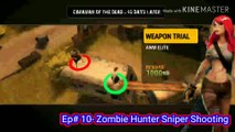 Zombie Hunter Apocalypse Android Gameplay.  Shooting game Walkthrough Part # 10 (IOS , Android).mp4