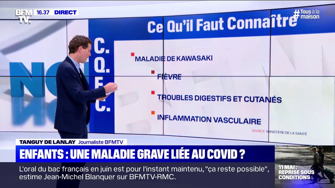 Une maladie infantile grave liée au coronavirus ?