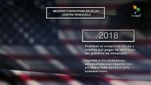 En qué consisten las medidas coercitivas de EE.UU. contra Venezuela