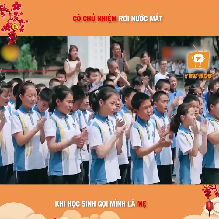 Cô chủ nhiệm rơi nước mắt trước tình cảm của học sinh dành cho mình