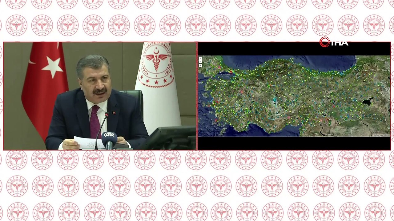 ANKARA- Koronavirüs Bilim Kurulu, yeni tip koronavirüs  ile mücadelede son durumu değerlendirmek üzere video konferans yöntemiyle toplandı. Sağlık Bakanı Fahrettin Koca, toplantının ardından açıklama yaptı