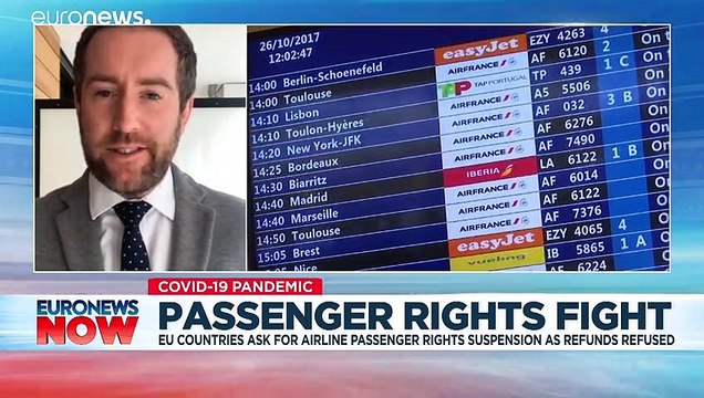 Coronavirus: 'Most EU states' want Brussels to suspend refunds for cancelled flights law