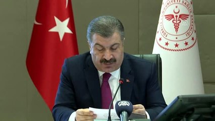 Koca: "Günlük koronavirüs tablosundaki yeni veriler bize her gün umut veriyor"