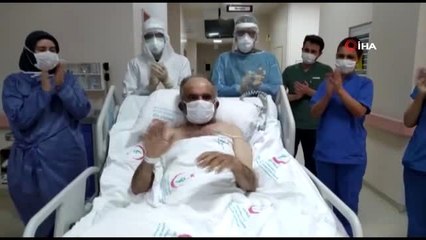 62 yaşında Korona virüsü yendi