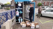 Vending Machines in French Town Gives out Masks & Other Medical Items!