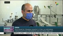 Siria: industria sanitaria reanuda actividad en medio de la pandemia