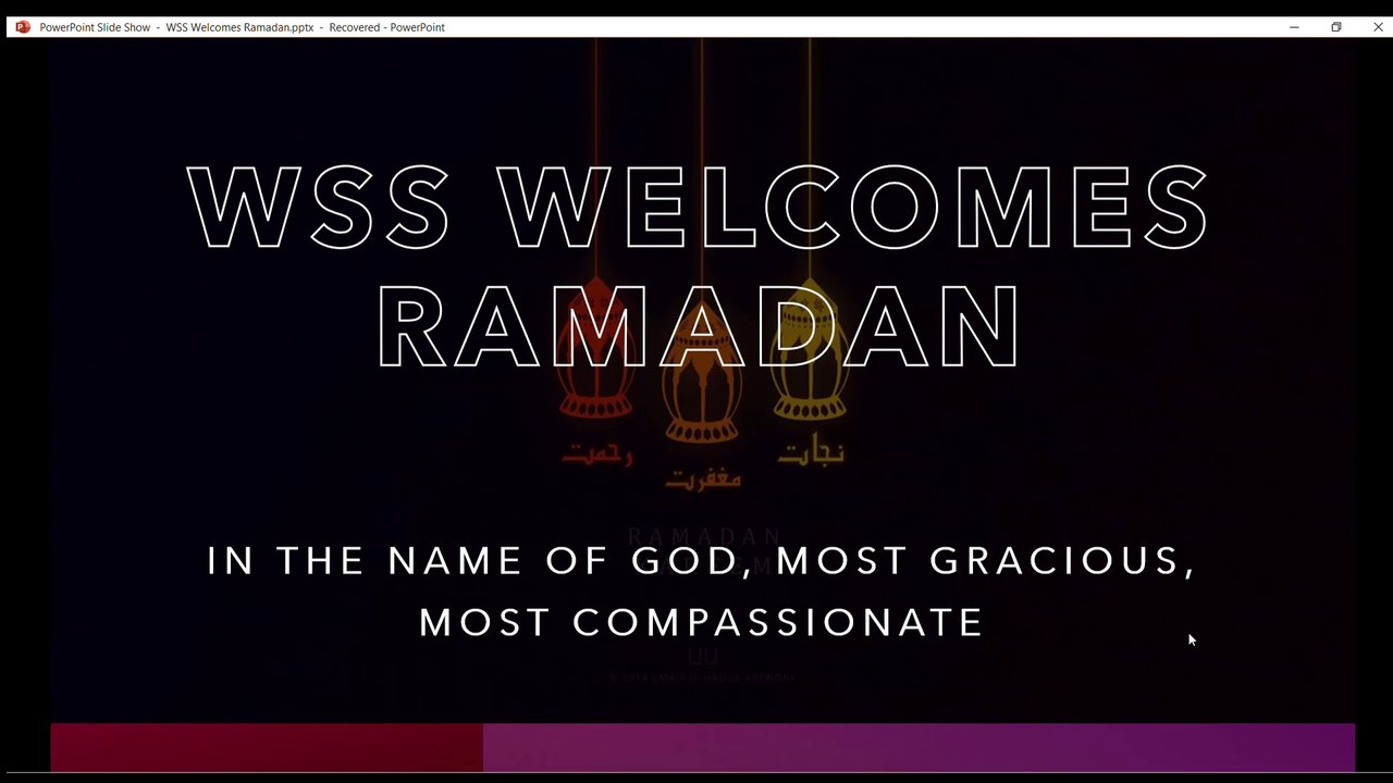 WSS Ramadan