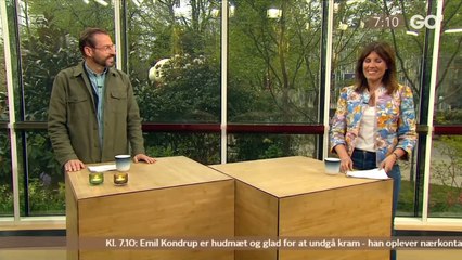 COVID-19; "Stop med alle de kram - jeg er hudmæt" | Go morgen Danmark | TV2 Danmark