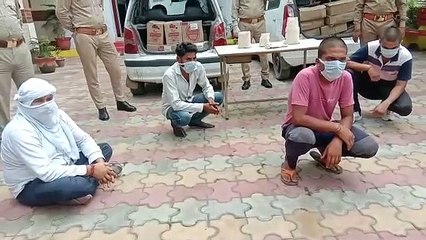 मुजफ्फरनगर.चेकिंग के दौरान हुई पुलिस और बदमाशों की मुठभेड़