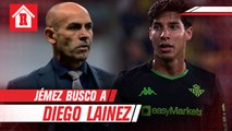 Paco Jémez buscó el préstamo de Diego Lainez para Rayo Vallecano