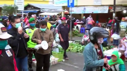 Viral! Ini Dia Pasar Salatiga yang Berhasil Terapkan PSBB