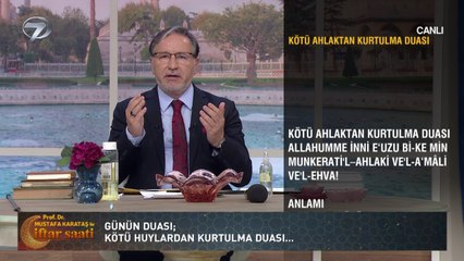 Prof. Dr. Mustafa Karataş ile İftar Saati - 29 Nisan 2020