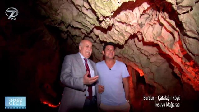 Burdur’daki Büyüleyici İnsuyu Mağarası
