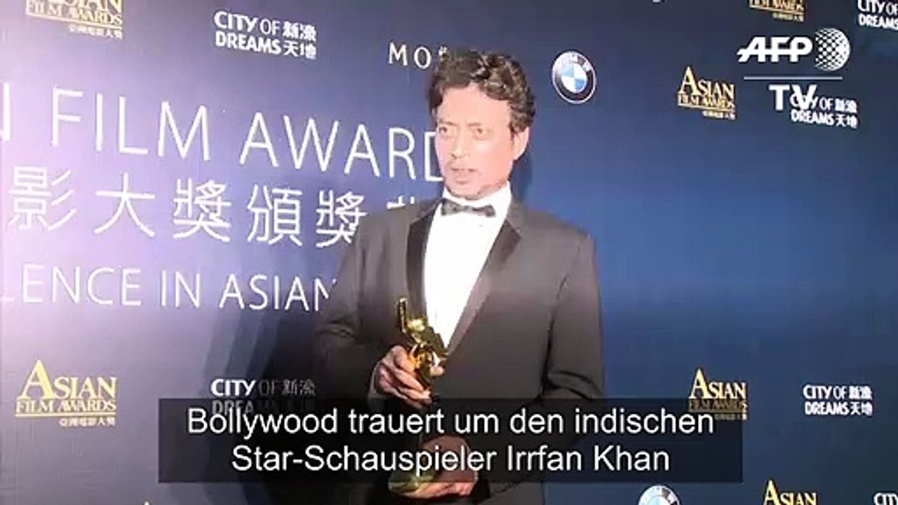 Bollywood in Trauer: Indischer Star-Schauspieler Irrfan Khan ist tot