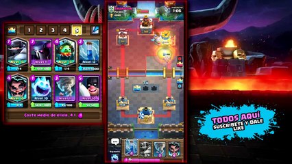 MEGACABALLERO + PEKKA JUNTOS PARA SUBIR DE COPAS EN - NUEVO MAZO #clashroyale SEASON 3