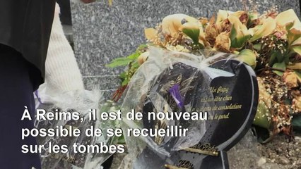 Covid-19: à Reims, une réouverture des cimetières