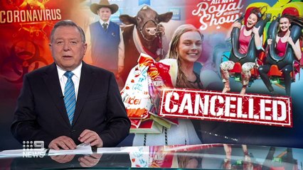 Coronavirus- Royal Melbourne Show cancelled - Nine News Australia