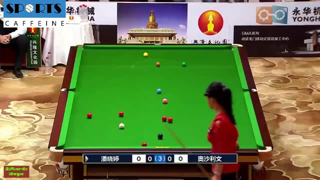 Must See!!! Ronnie O'Sullivan vs. Pan Xiaoting 潘晓婷 _ Exhibition Snooker Match_HD