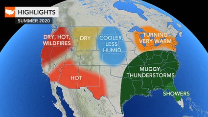 Скачать видео: AccuWeather's 2020 US summer forecast