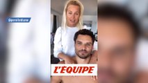 Florent Manaudou tondu par sa compagne - Natation - WTF