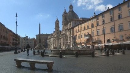 Los contagios siguen bajando en Italia a cinco días de su lenta desescalada