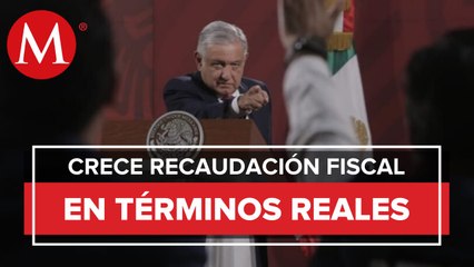 Recaudación fiscal crece pese a covid-19: AMLO