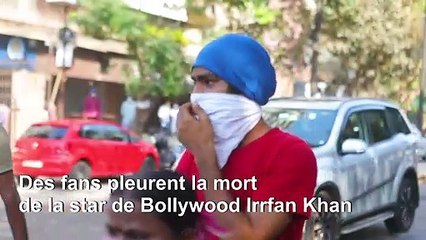 Cinéma: La mort de l'acteur Irrfan Khan, "un choc" pour l'Inde