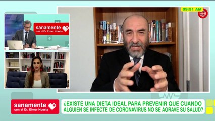 #SanamenteConElDrHuerta - ¿Existe una dieta ideal? y ¿Cómo identificar a un asintomático?