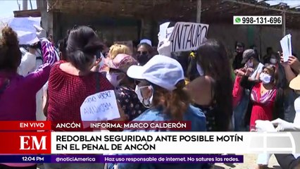 Edición Mediodía: Redoblan seguridad ante posible motín en el penal de Ancón