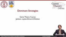 Game Theory 1-09_ Dominant Strategies