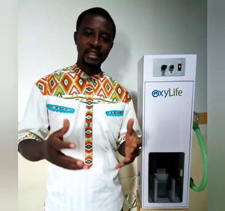Elvadas Kengne un jeune camerounais invente un respirateur pour soulager les malades du coronavirus