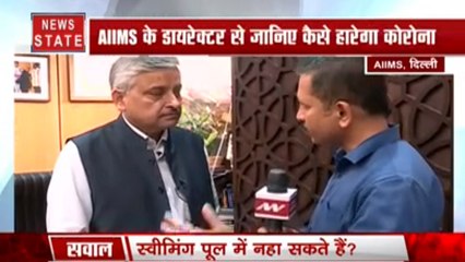 देश में 'कम्यूनिटी स्प्रेड' का खतरा कितना? एम्स के डायरेक्टर रणदीप गुलेरिया से देखें खास बातचीत