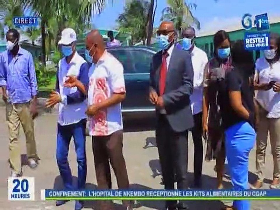 RTG / Confinement - L’hôpital de Nkembo réceptionne des kits alimentaires du CGAP