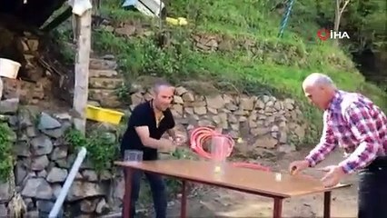 Korona günlerinde köyde survivor