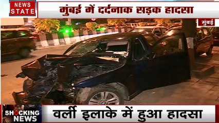Mumbai: डिवाइडर से टकराई BMW कार , मासूम की गई जान