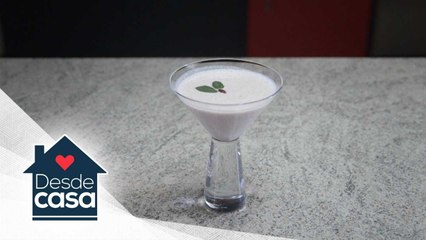 Batido de arándanos. ¡Anímate a preparar este delicioso snack con tu familia en casa! | Desde Casa