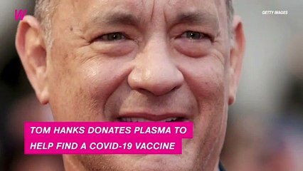 Tom Hanks Donates His Plasma After Beating Coronavirus