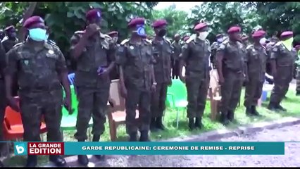 Garde Républicaine Cérémonie de remise et reprise
